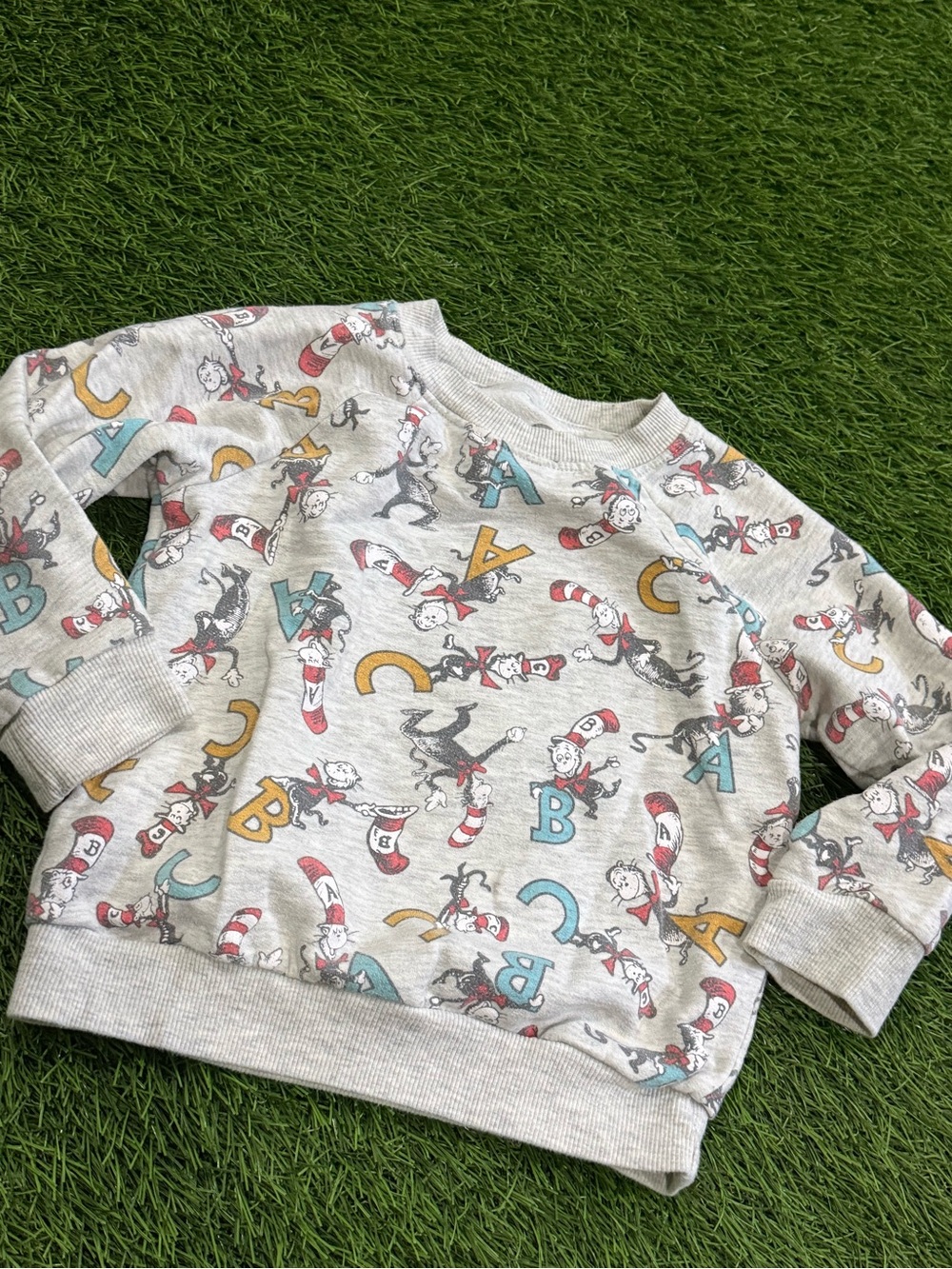 Dr Seuss Toddler Crewneck Sweatshirt